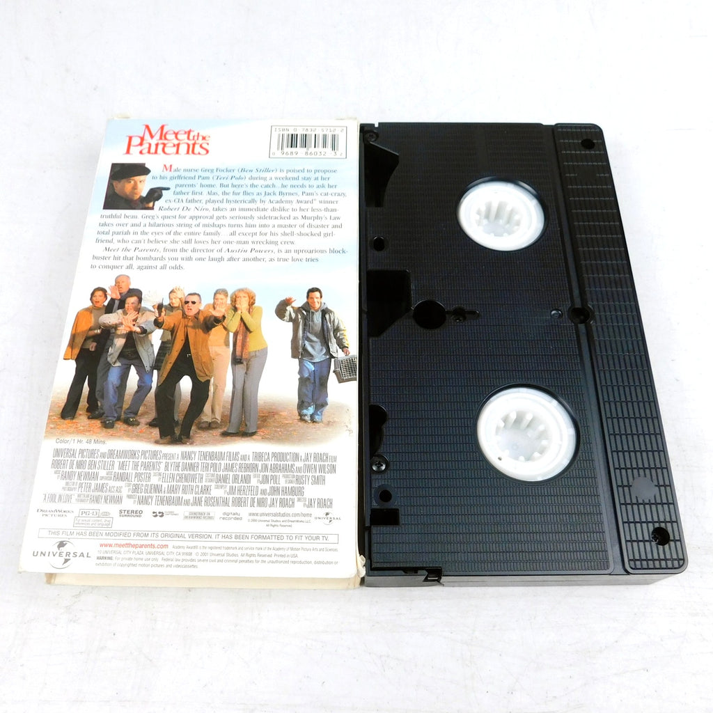 Meet The Parents VHS Tested 2001 Ben Stiller Jack Nicholson Universal