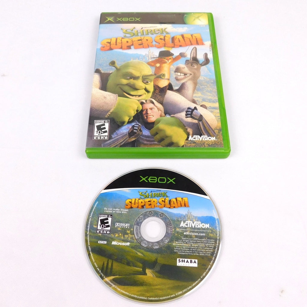 Shrek Super Slam Microsoft Xbox Original Tested Working No Manual 2005