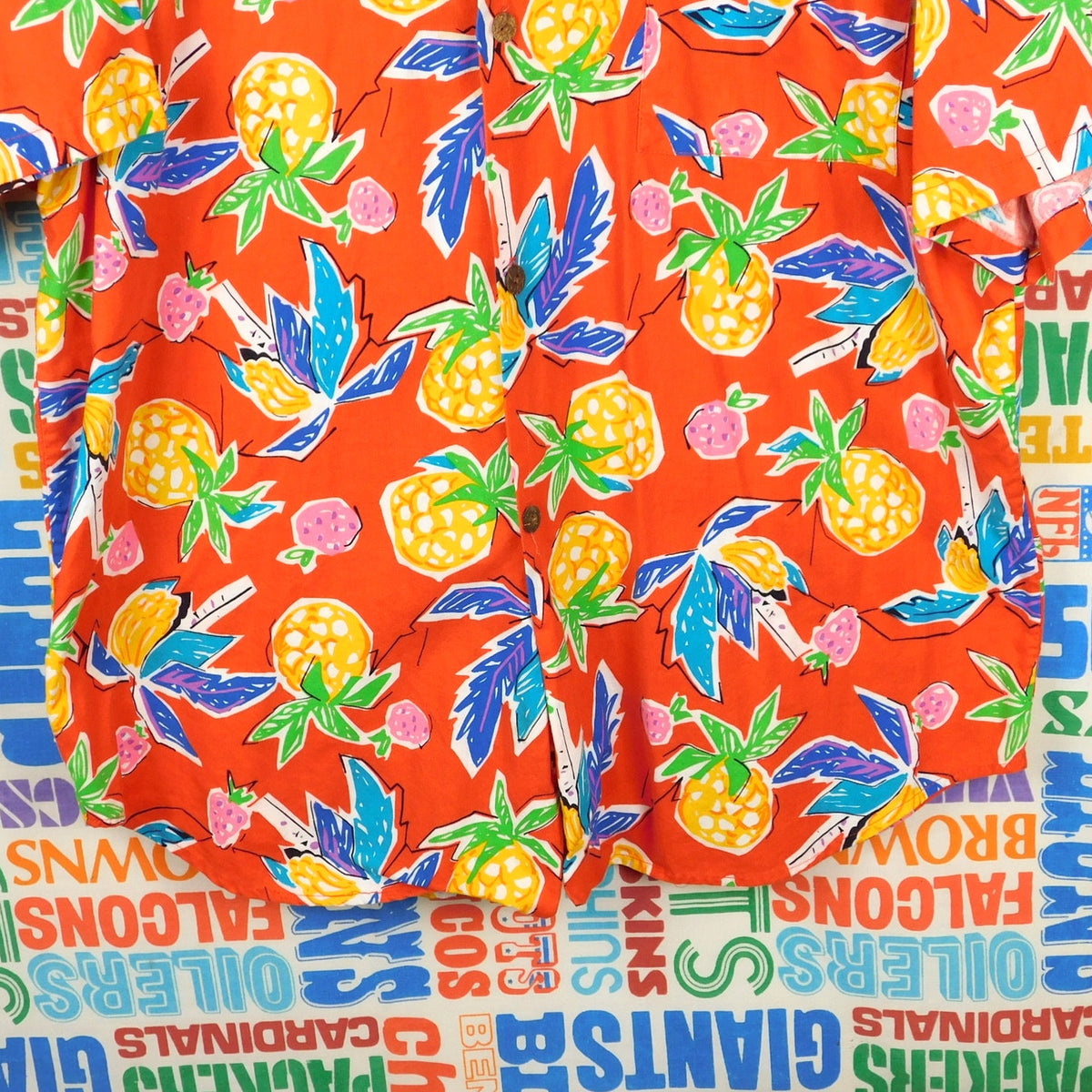 90s Surfin' USA Hawaiian Shirt - Size XL