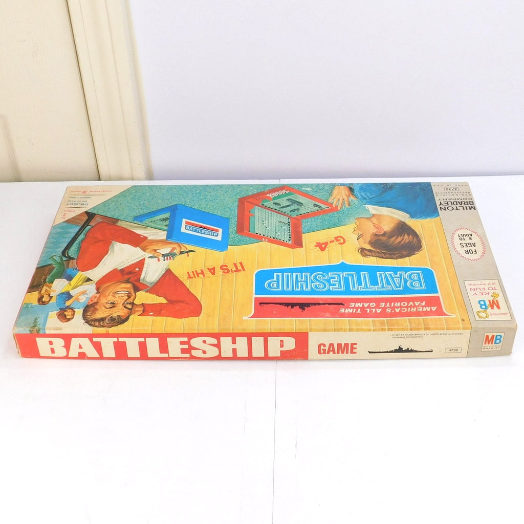 Vintage 1967 Milton Bradley Battleship Board Game 4730 Complete Original Box