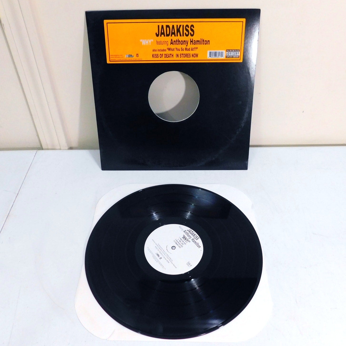 Jadakiss Why Promo Single Vinyl Record Tested 2004 Ruff Ryders 12 Inch