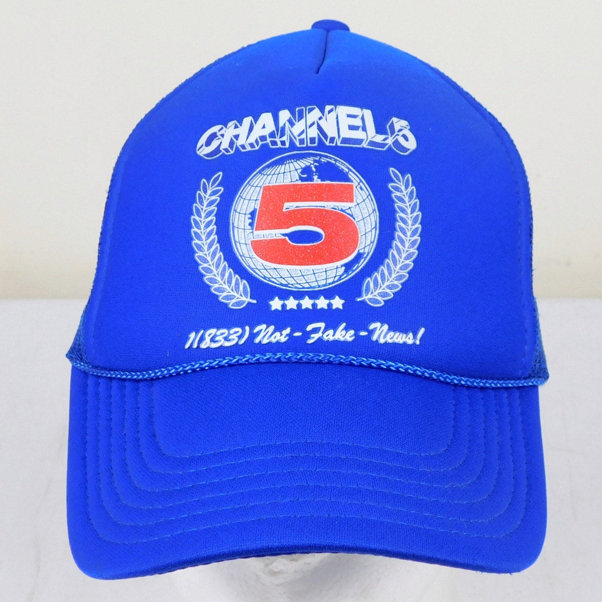 Channel 5 Not Fake News Trucker Hat - Adjustable