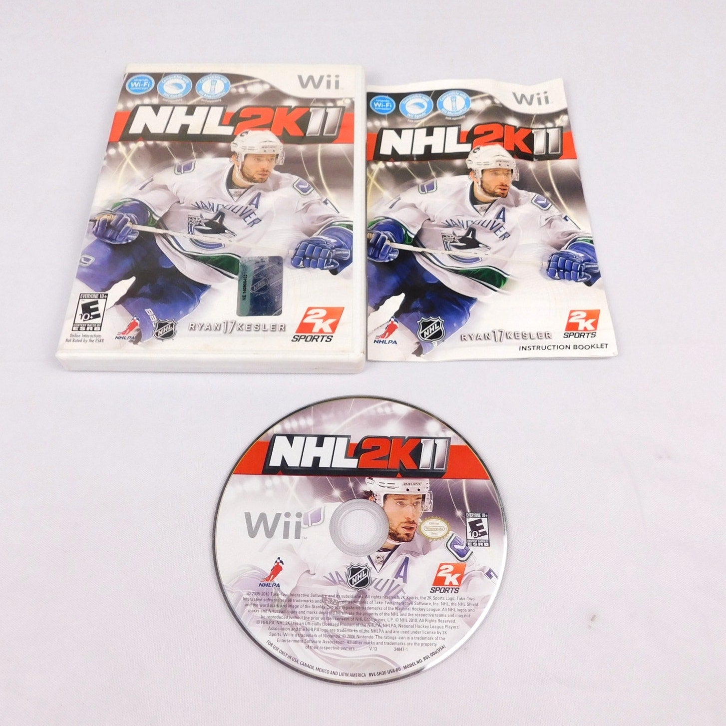 NHL 2K11 Nintendo Wii Complete CIB Tested Working