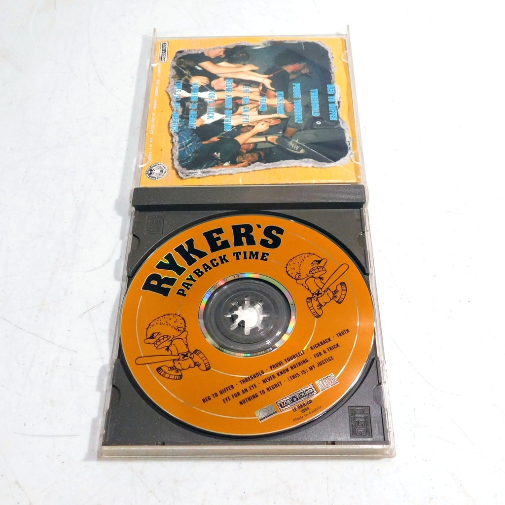 Rykers Payback Time CD Tested 1994 Lost And Found Records LF 080