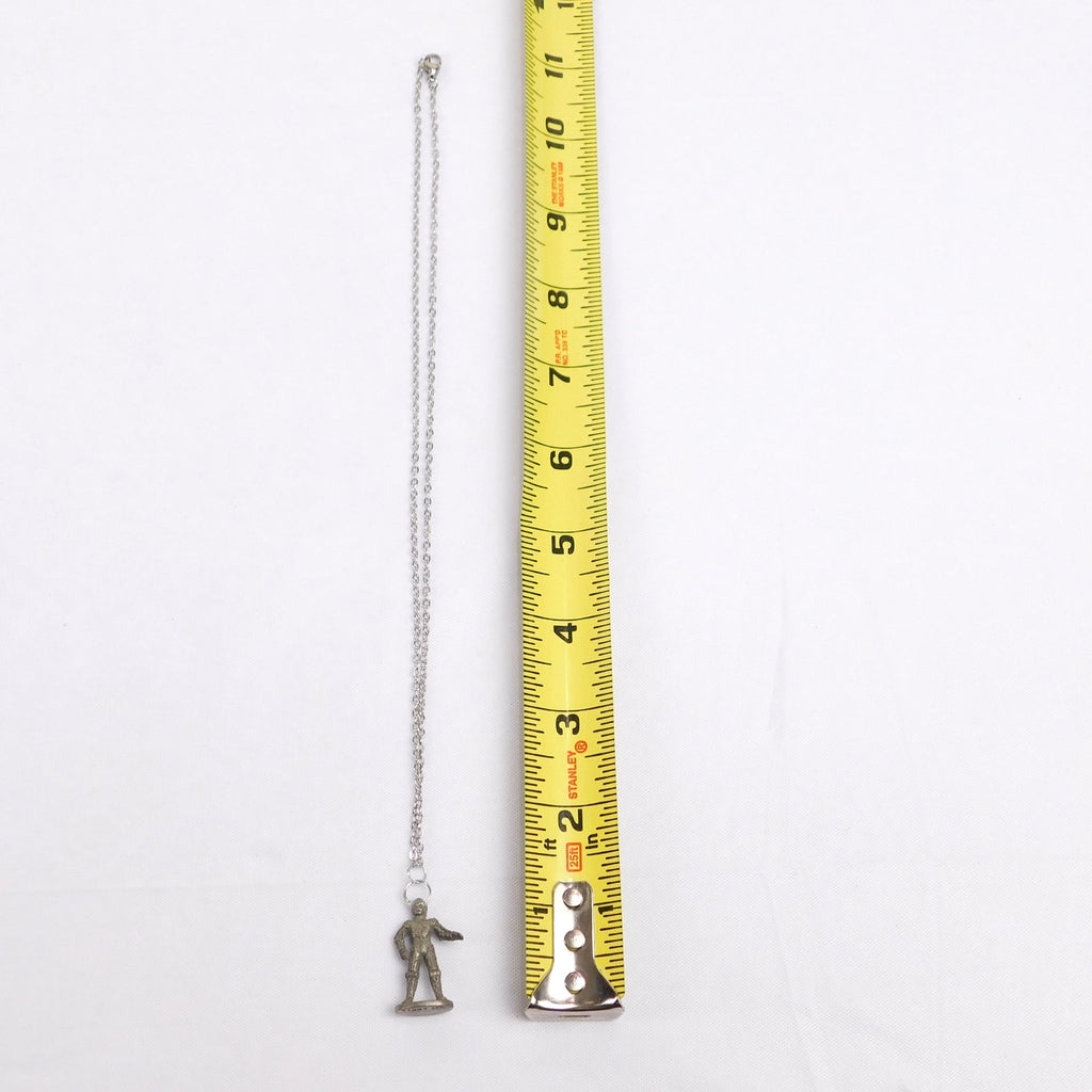 Vintage C-3PO Necklace Star Wars Monopoly Game Piece Sterling Silver 1997