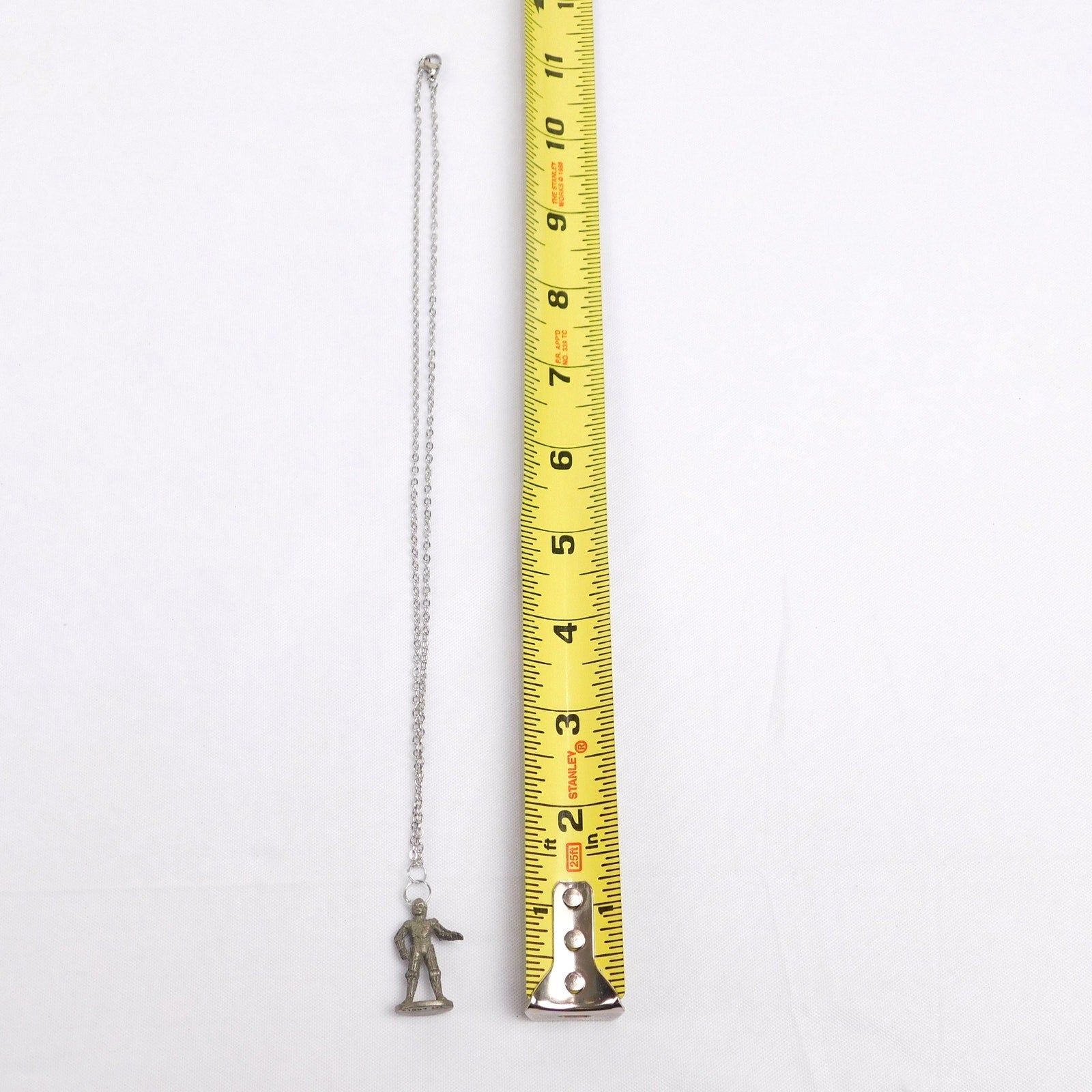 Vintage C-3PO Necklace Star Wars Monopoly Game Piece Sterling Silver 1997