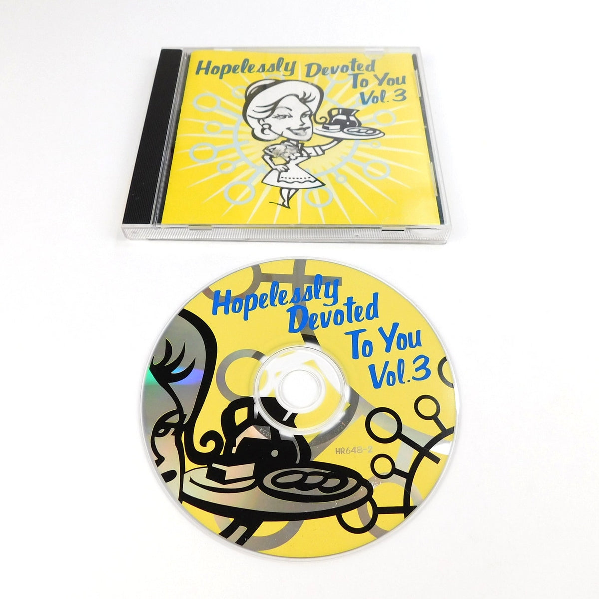 Hopelessly Devoted To You Vol 3 CD 2000 Hopeless Punk Sampler HR648-2 Tested