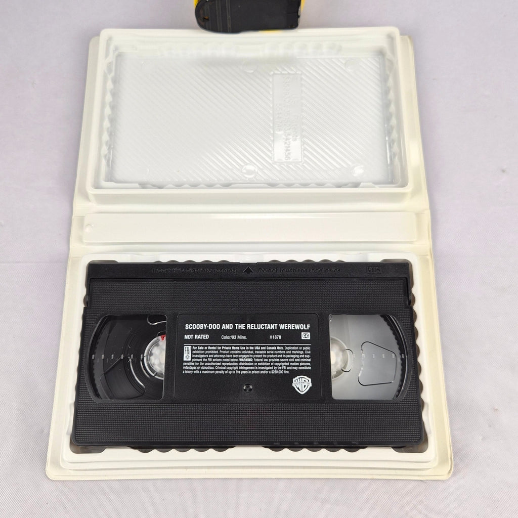 Scooby Doo And The Reluctant Werewolf VHS Tested Clamshell 2002 Warner Bros