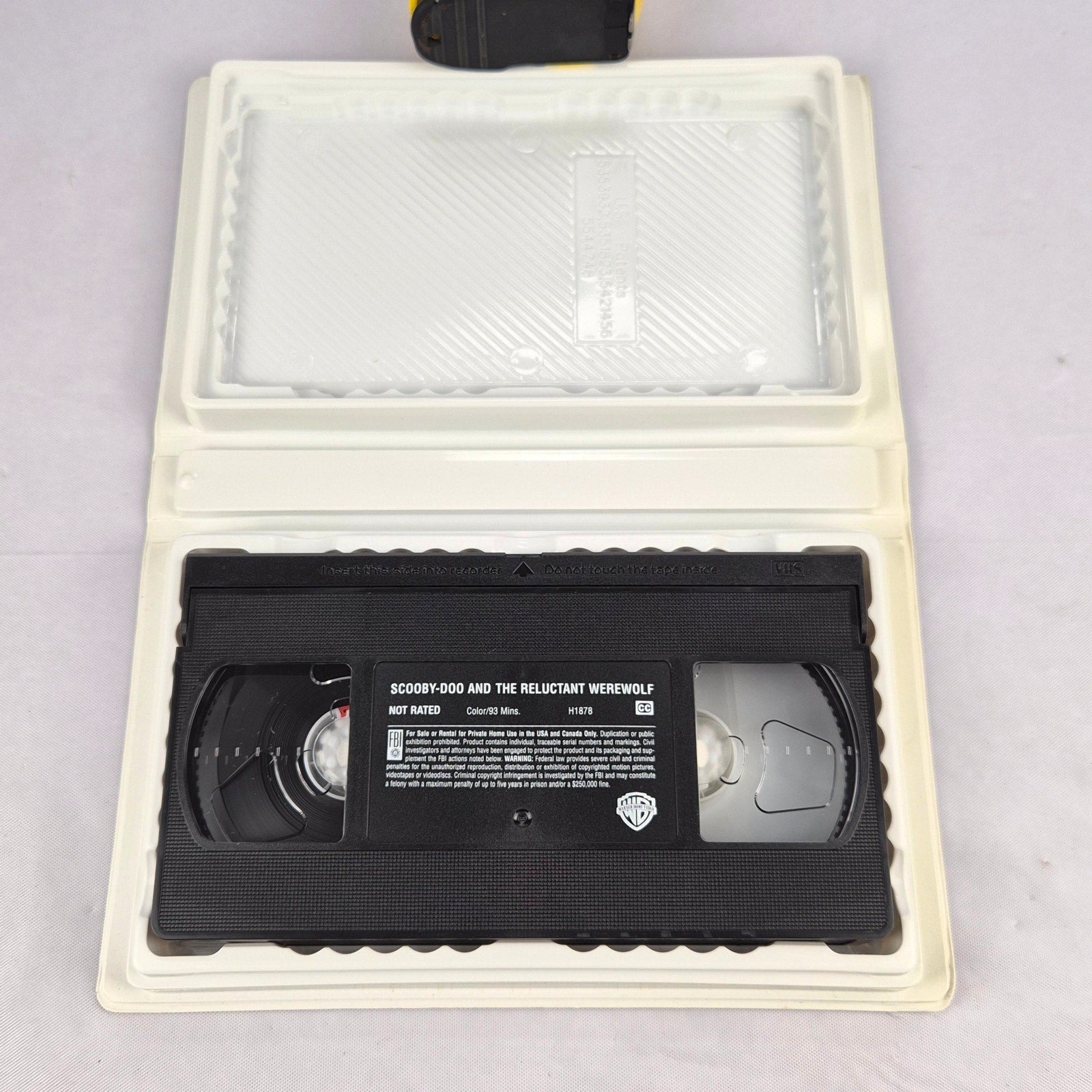 Scooby Doo And The Reluctant Werewolf VHS Tested Clamshell 2002 Warner Bros