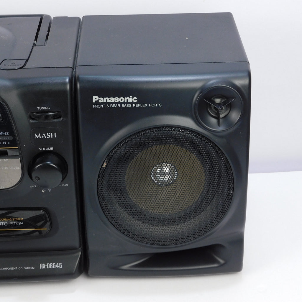 Panasonic RX-DS545 Boombox CD Cassette AM/FM Stereo XBS Fully Tested 1995
