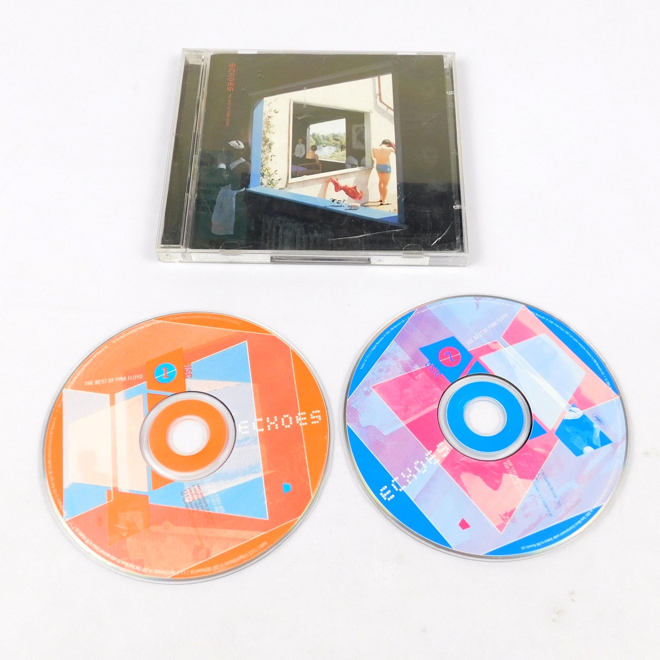 Echoes The Best Of Pink Floyd CD 2 Discs Tested 2001 Capitol Records