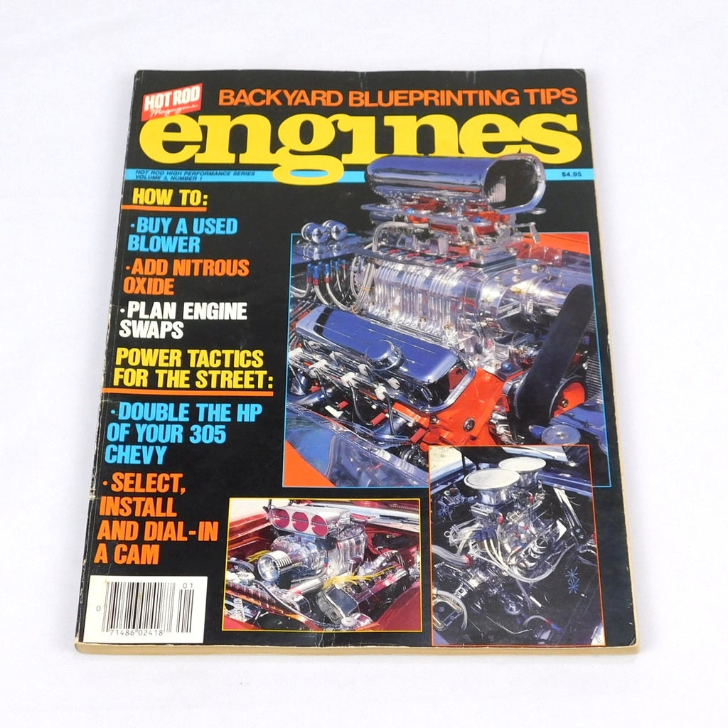 Hot Rod Magazine High Performance Series Engines 1987 Backyard Blueprints Vol 3