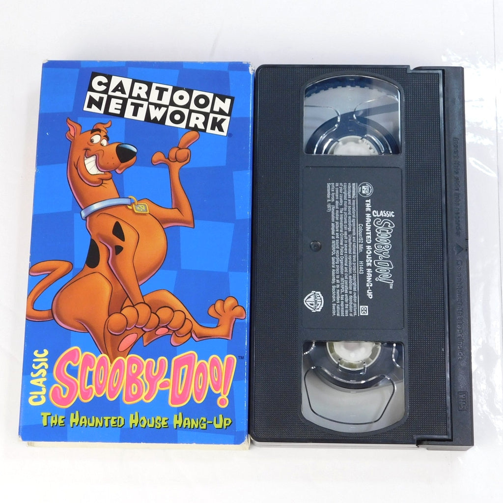 Scooby Doo Haunted House Hang Up VHS Cartoon Network Classic Tested 1998