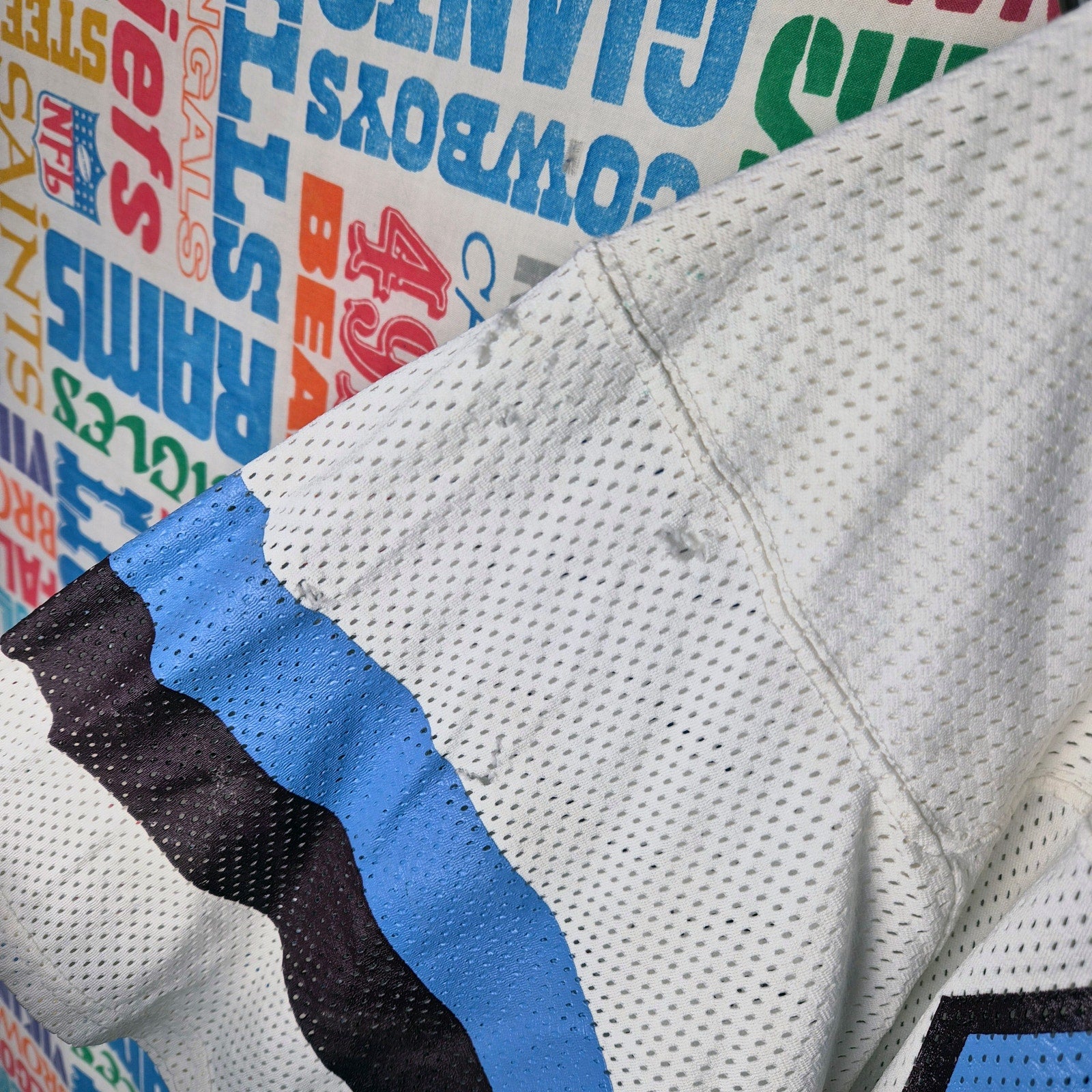 90s Russell Athletic Blank Football Jersey - Size S