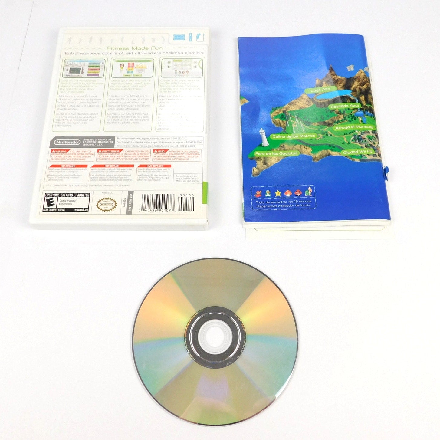 Wii Fit Nintendo Wii CIB With Manual Tested No Balance Board