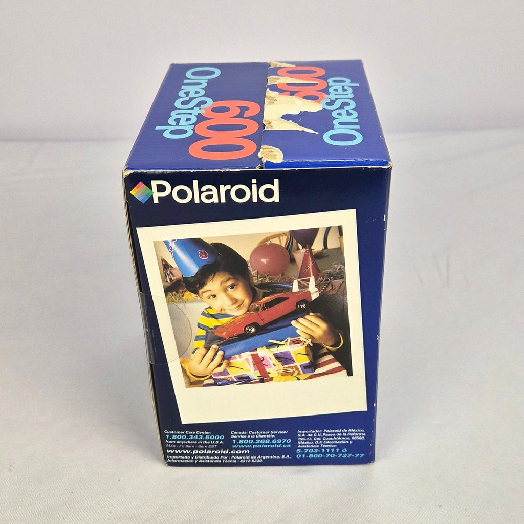 Polaroid 600 OneStep Instant Film Camera Tested Complete w/ Manual New Open Box