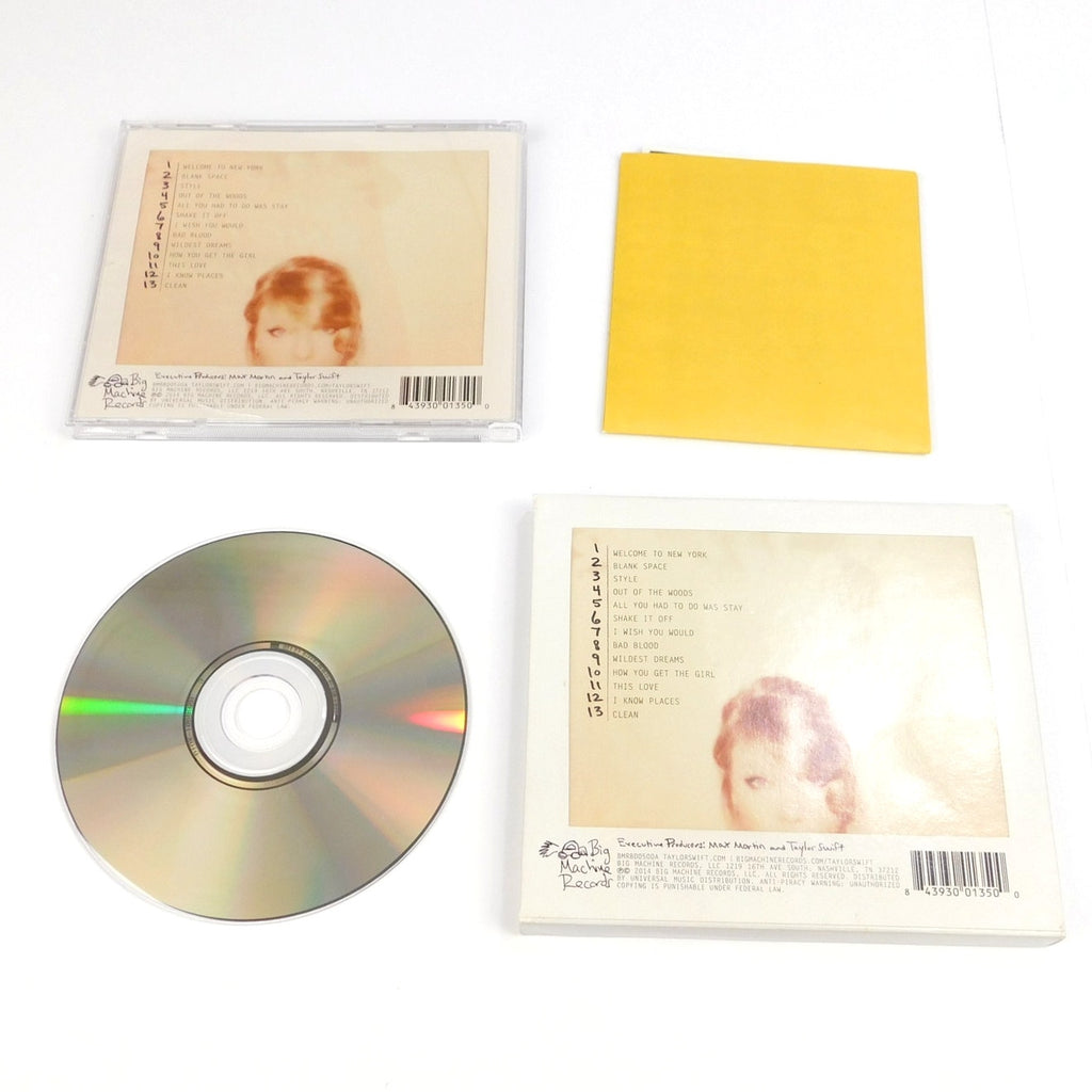 Taylor Swift 1989 CD Tested 2014 Big Machine Records Polaroids 1-13 Complete