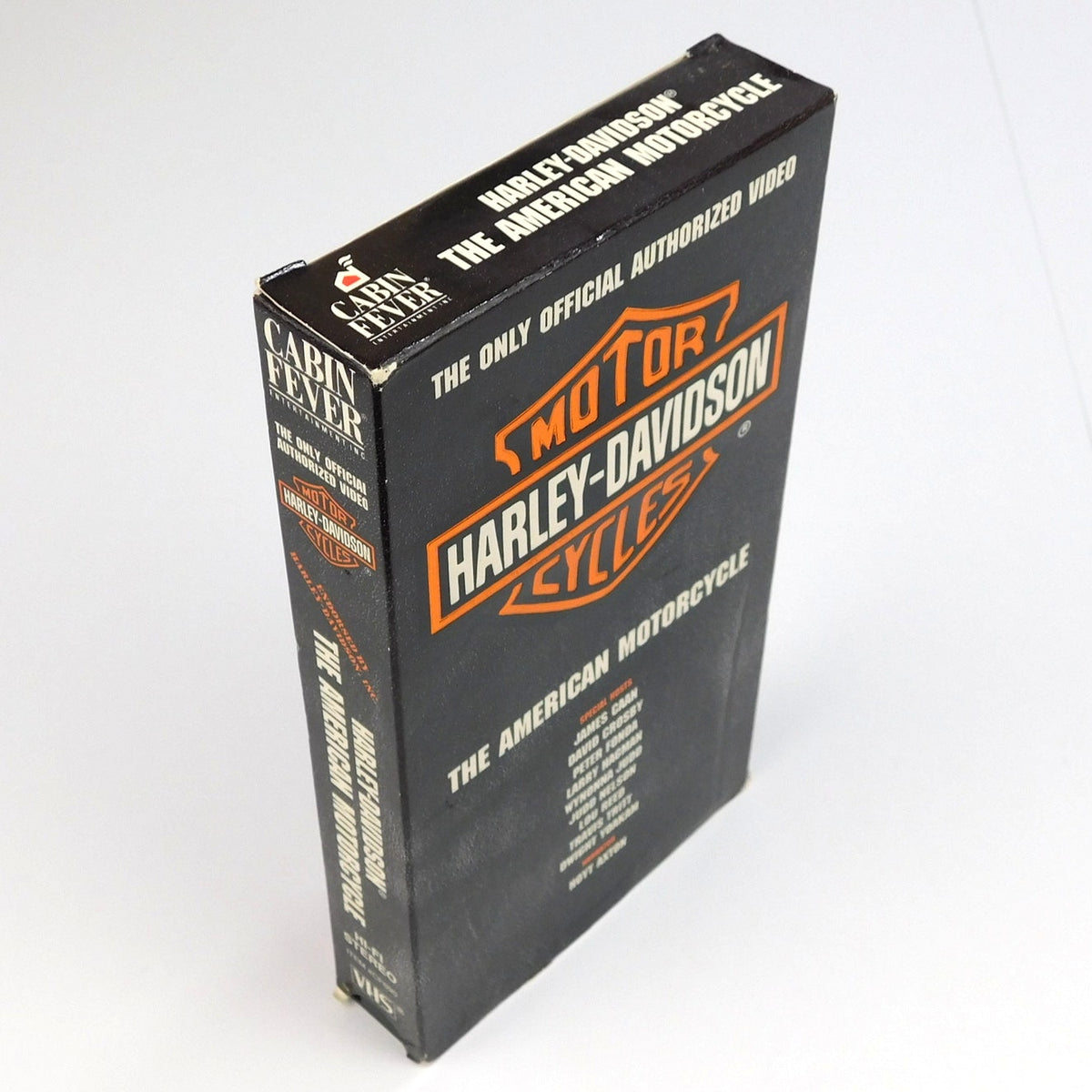 Harley Davidson The American Motorcycle VHS Tested 1993 Cabin Fever James Caan