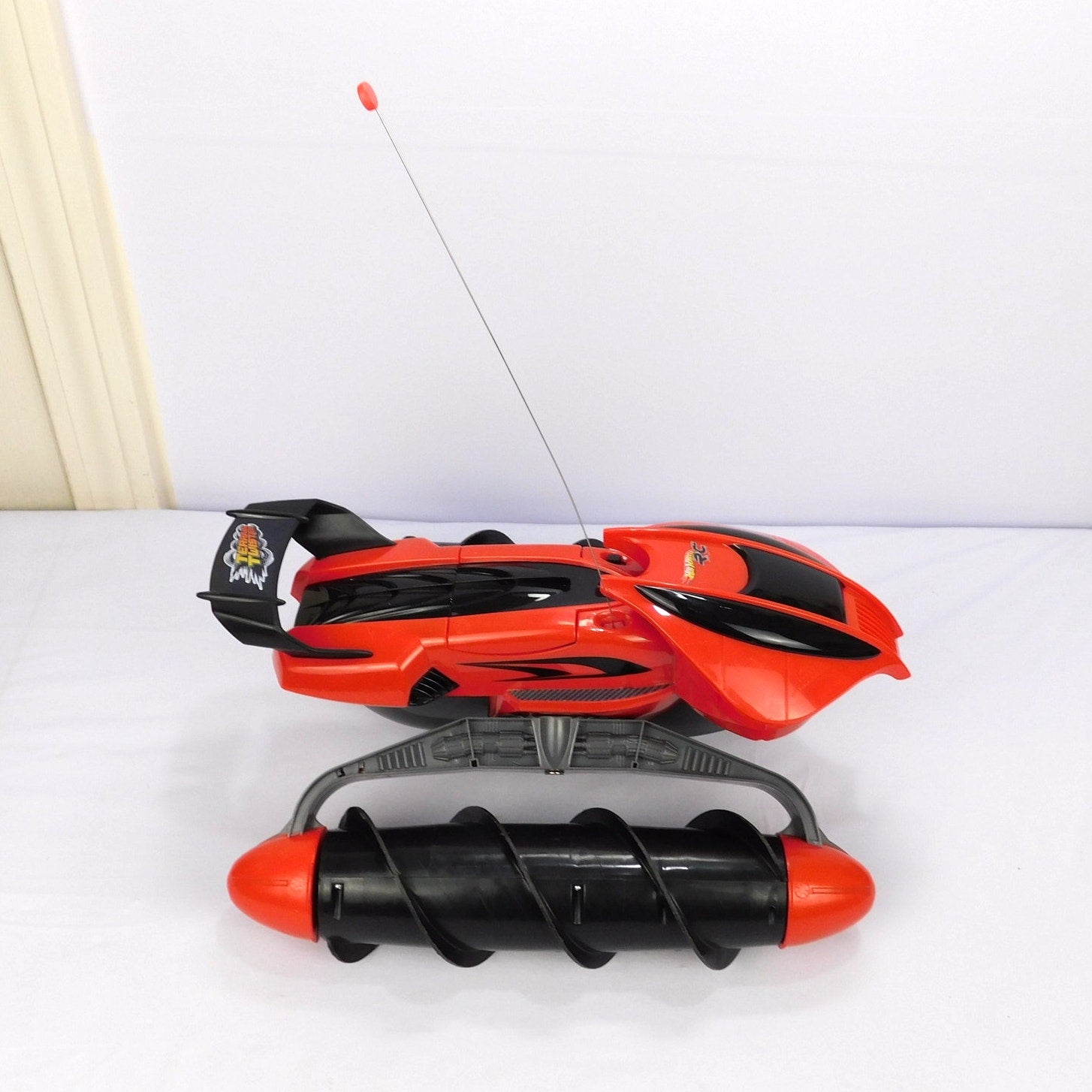Hot Wheels RC Terrain Twister Complete In Box 2009 Tested X2874 Red