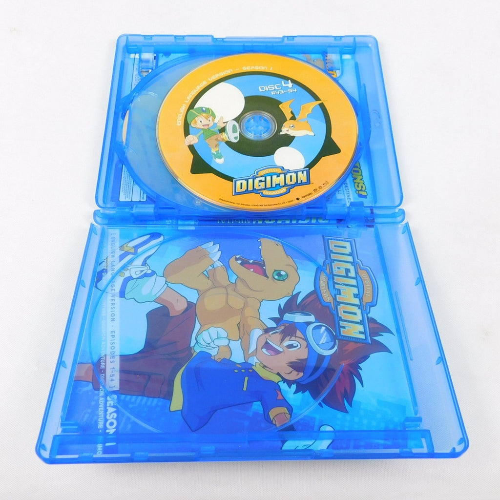 Digimon Digital Monsters Season 1 Blu Ray English Language 54 Episodes Tested