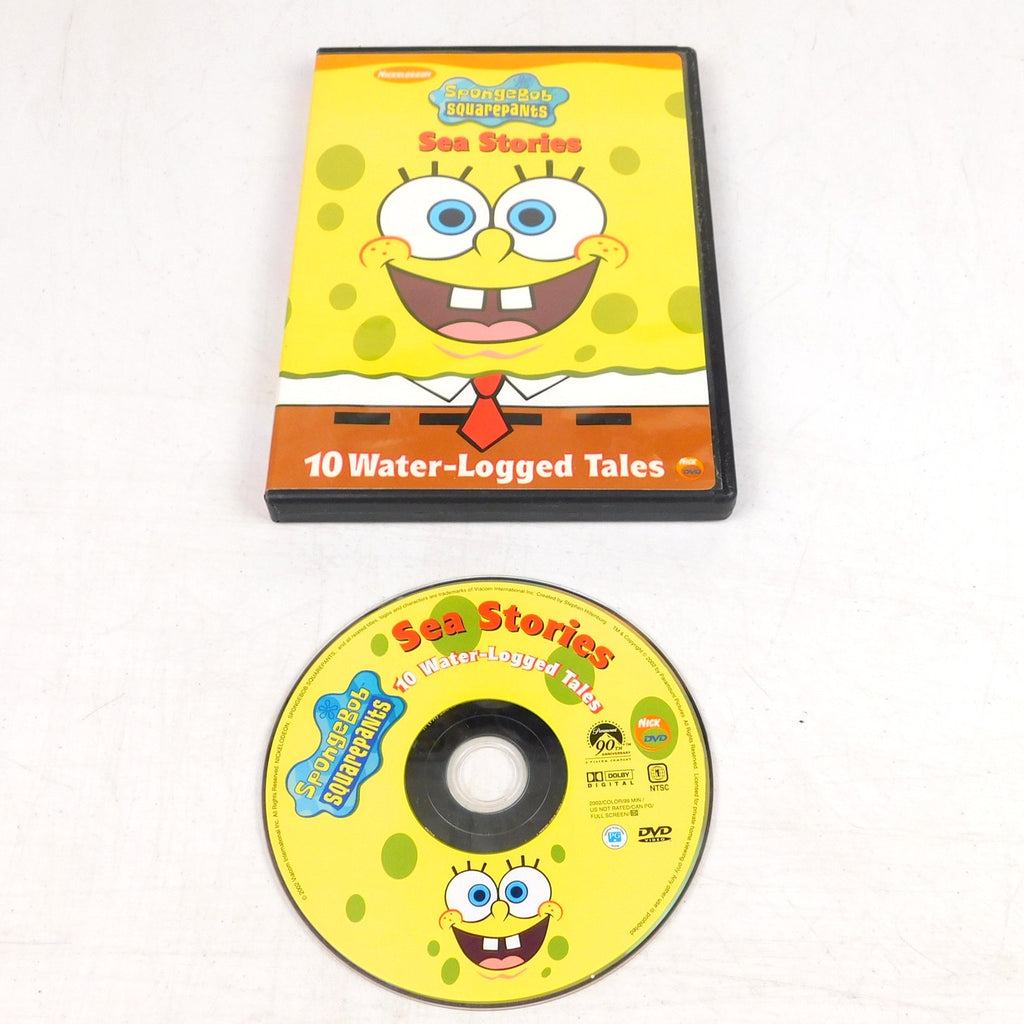 Spongebob Squarepants Sea Stories DVD Tested 2002 Nickelodeon