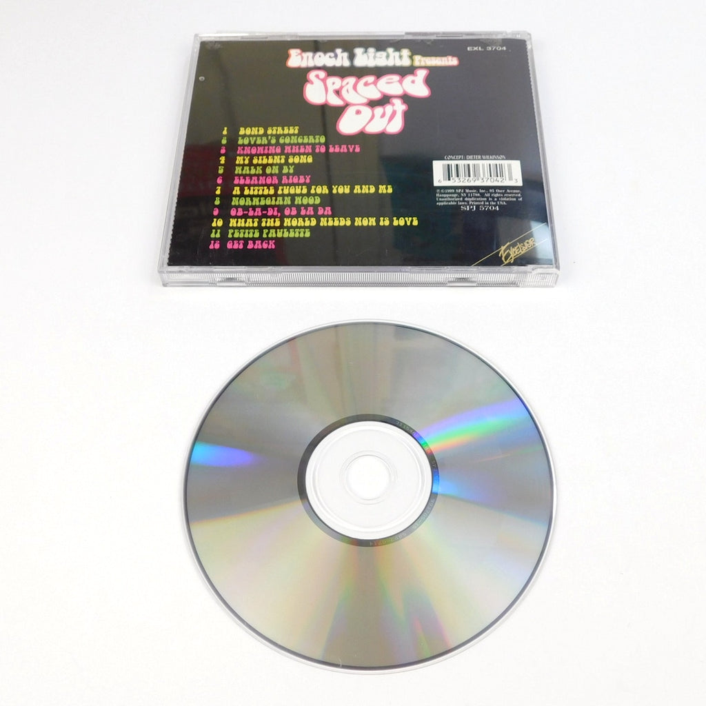 Enoch Light Spaced Out CD Excelsior 3704 Moog Space Age Pop Bach Beatles