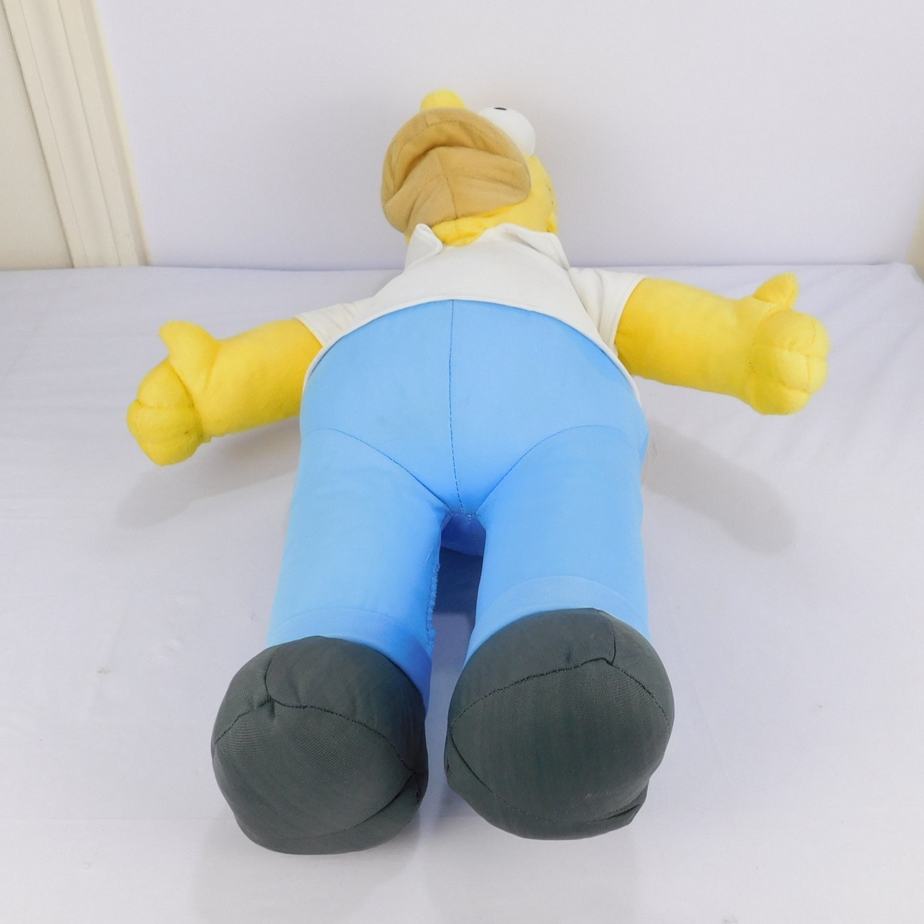 Vintage Nanco Homer Simpson 24" Bean Bag Plush Simpsons 20th Century Fox 2005