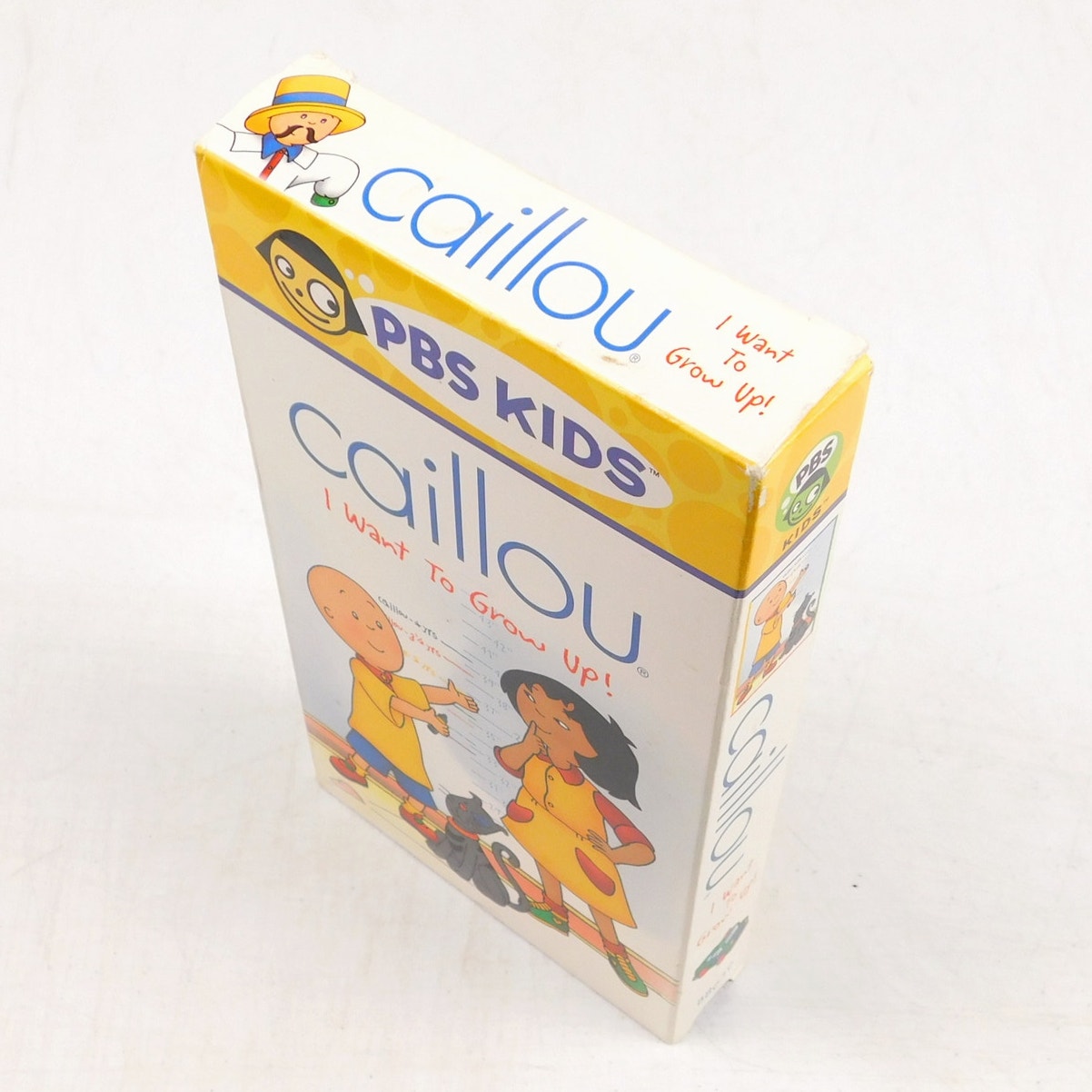 Caillou I Want To Grow Up VHS Tested PBS Kids 2002 Warner Bros CINAR