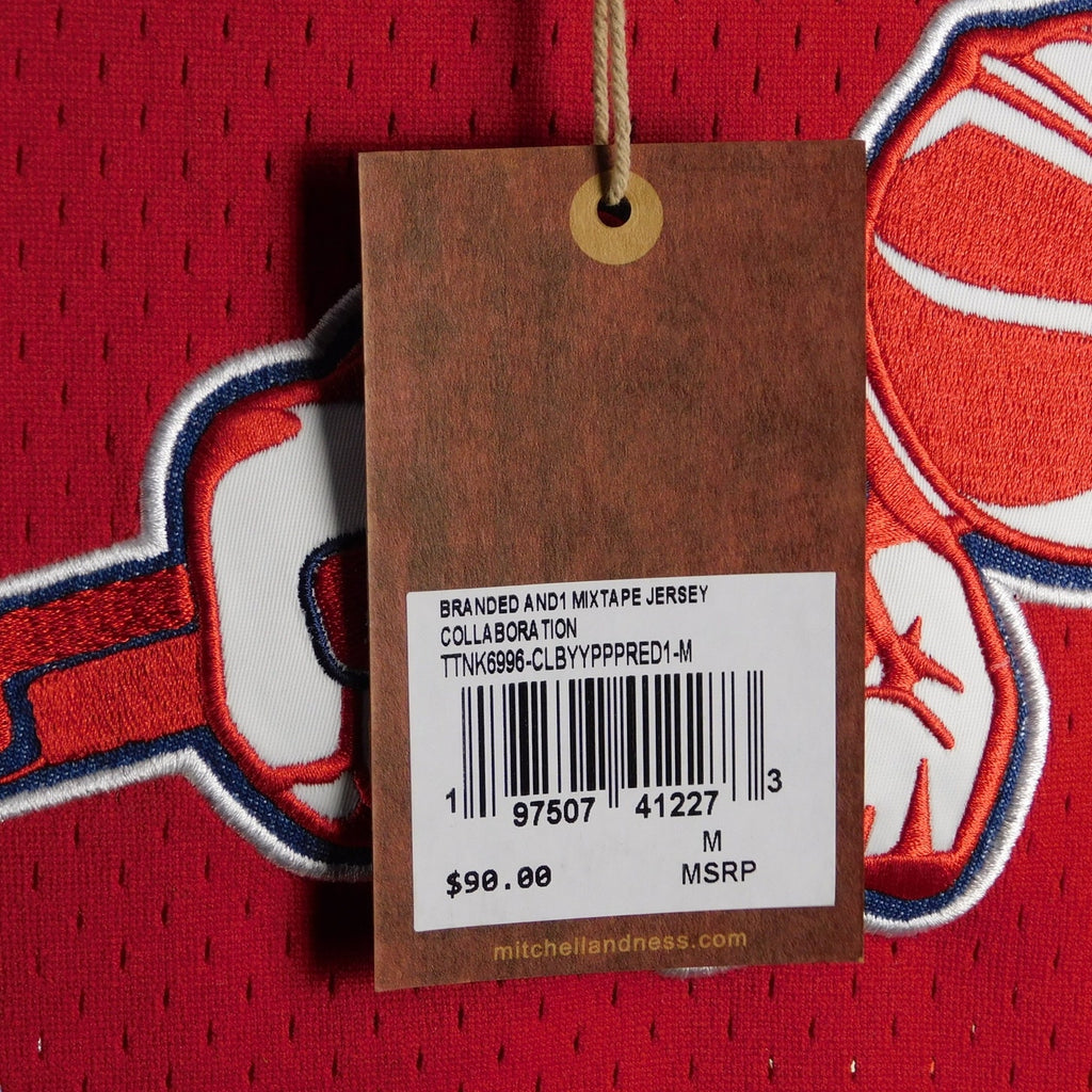 Mitchell & Ness AND1 Mixtape Basketball Jersey - Size M