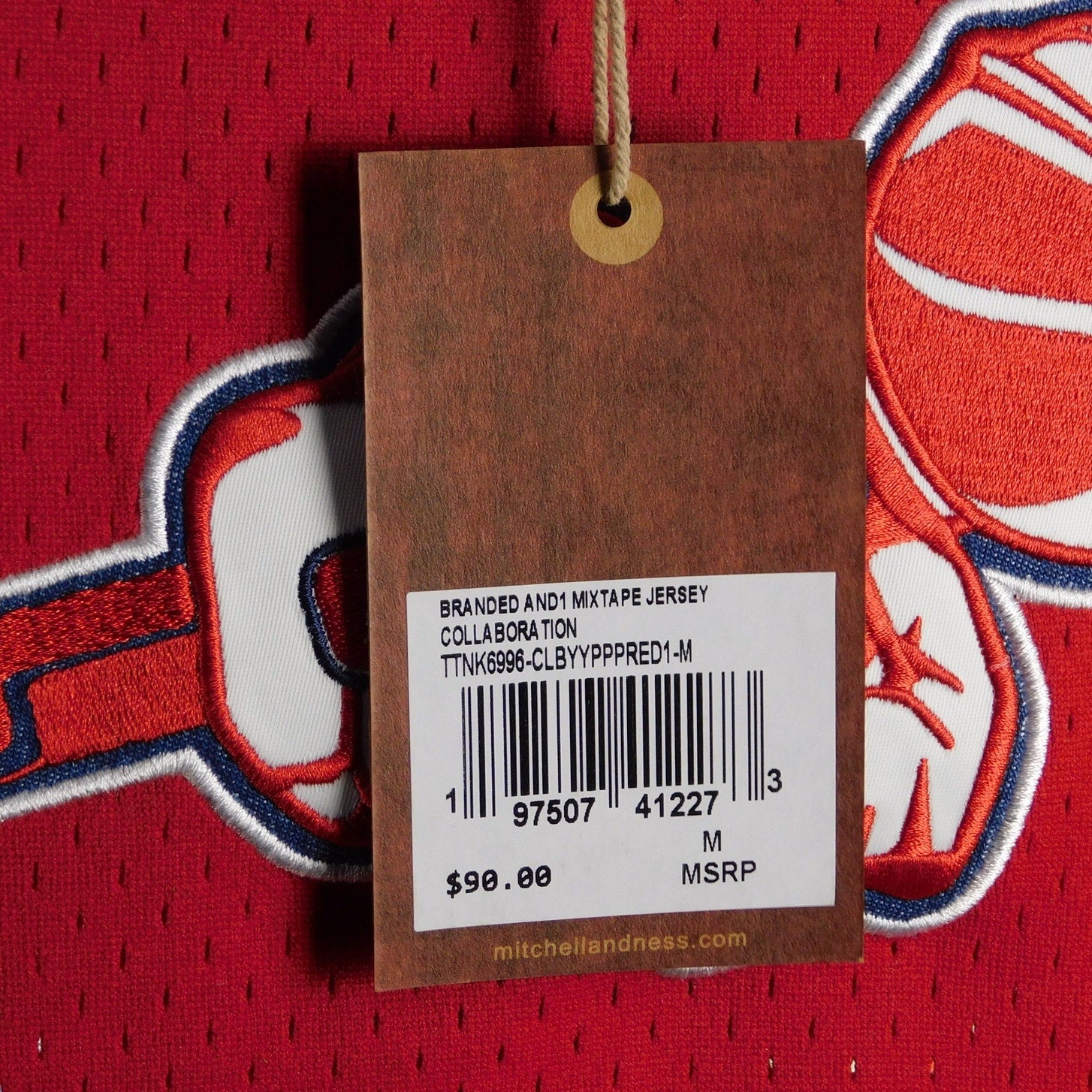 Mitchell & Ness AND1 Mixtape Basketball Jersey - Size M