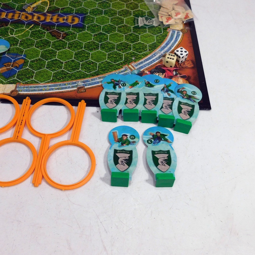 Harry Potter Quidditch Board Game 2000 Complete Except Instructions