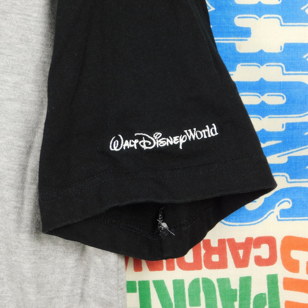 Y2K Walt Disney World 100 Years Of Magic V Neck Shirt - Size L
