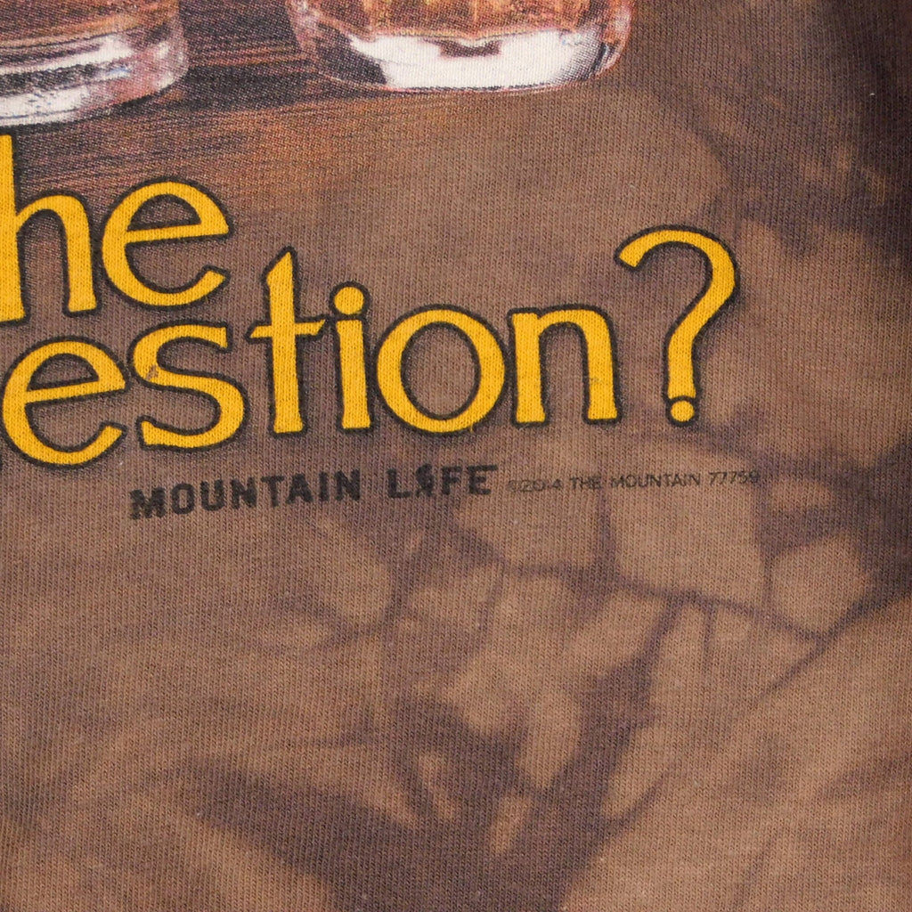 The Mountain 3DTEES "The Answer Is Beer" T Shirt - Size 2XL