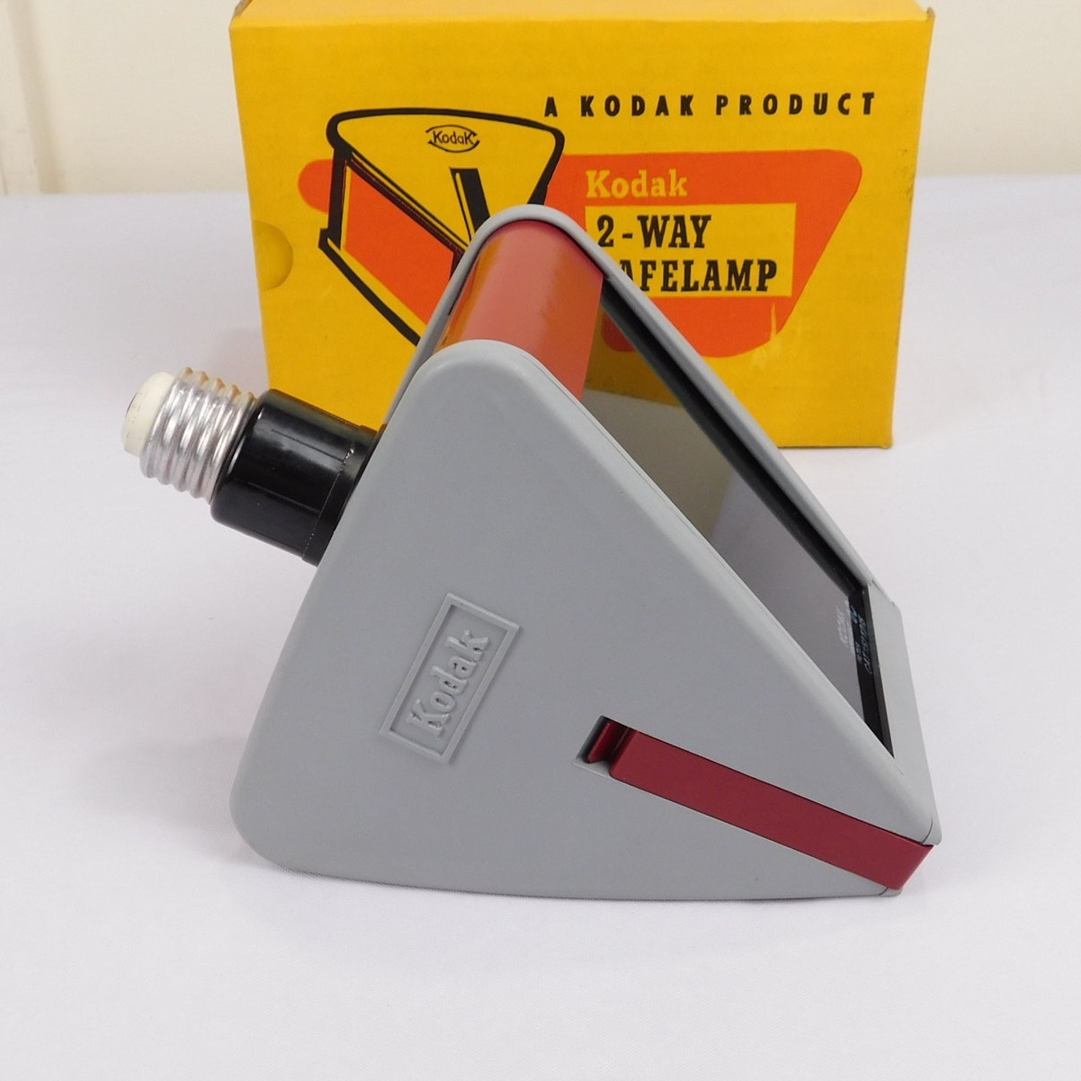 Kodak 2 Way Safelamp Darkroom Lamp New Open Box Vintage Old Stock Tested