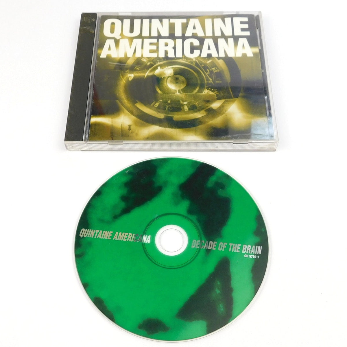 Quintaine Americana Decade of the Brain CD 1998 CherryDisc Roadrunner Boston