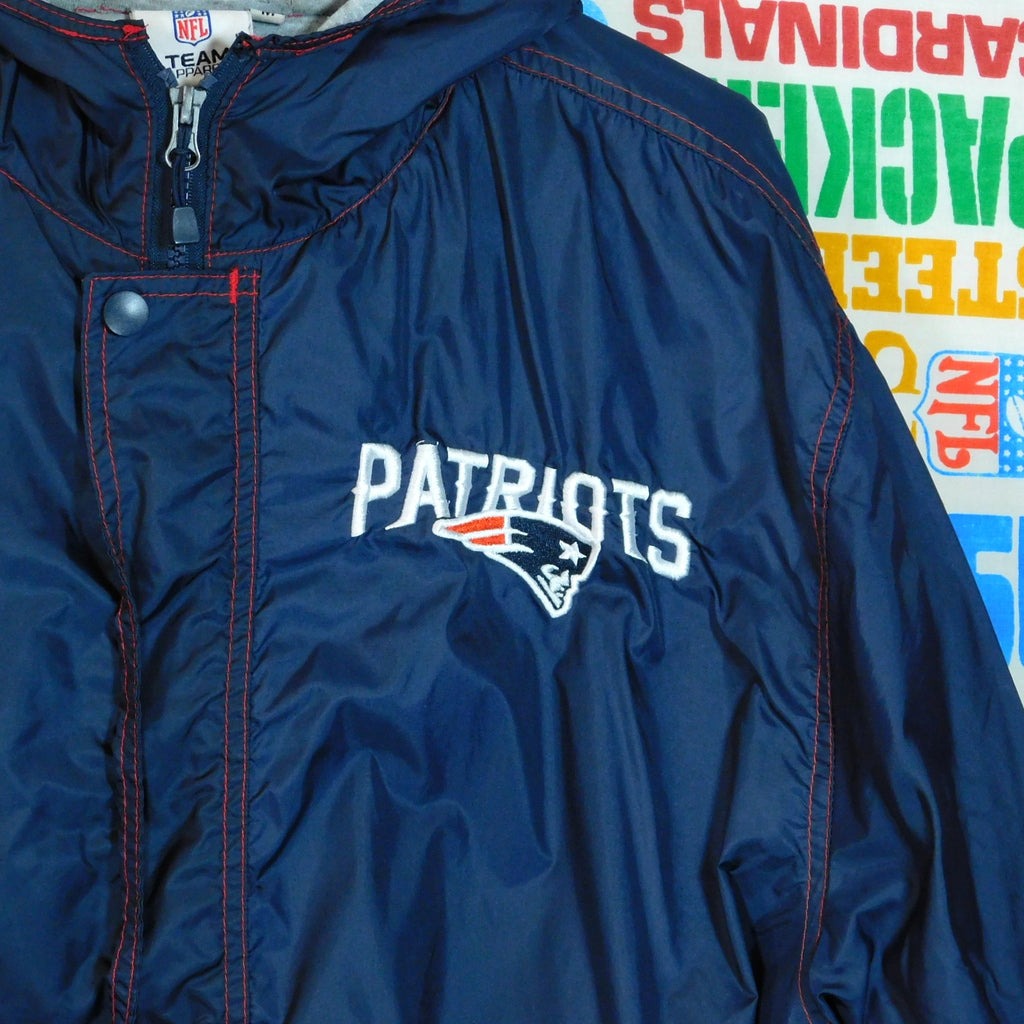 NFL New England Patriots Lined Full Zip Windbreaker - Size M