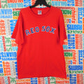 Y2K Boston Red Sox Johnny Damon Jersey T Shirt - Size L
