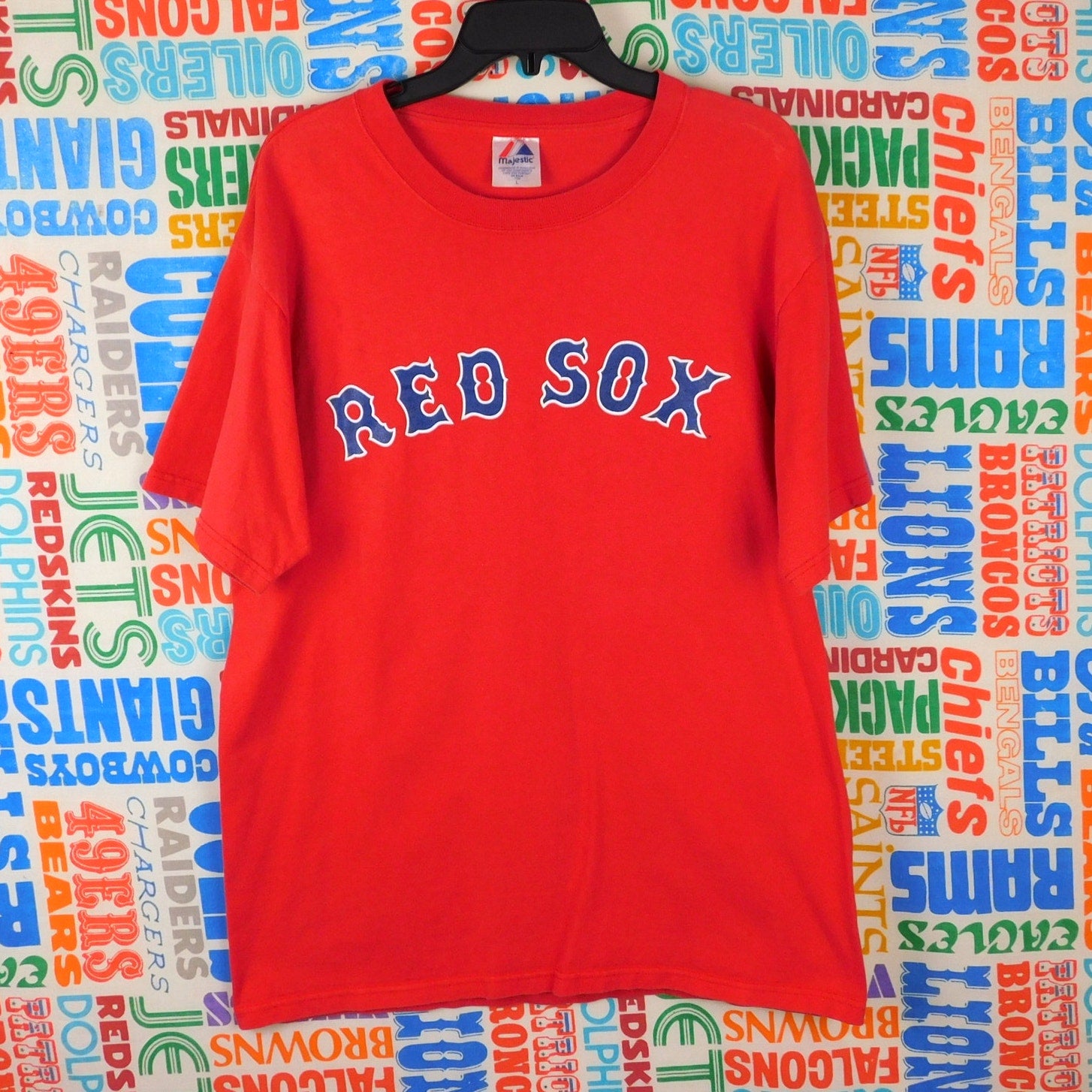 Y2K Boston Red Sox Johnny Damon Jersey T Shirt - Size L
