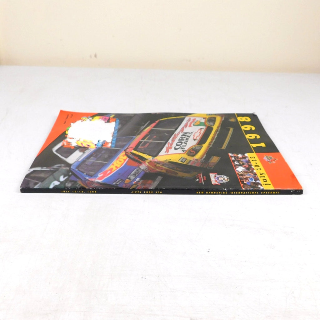 Vintage NASCAR Program 1998 Jiffy Lube 300 New Hampshire With Ticket