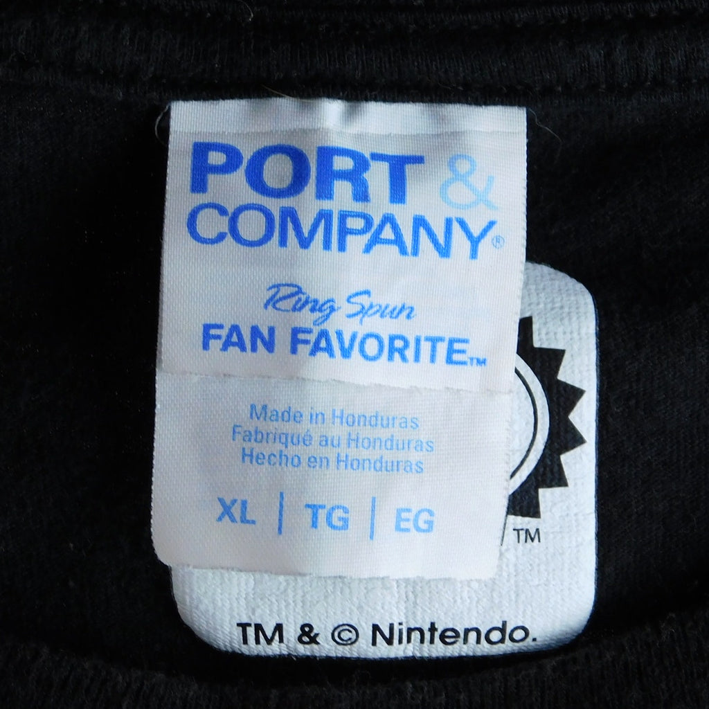 Nintendo TOAD Spellout Graphic T Shirt - Size XL (Flawed)