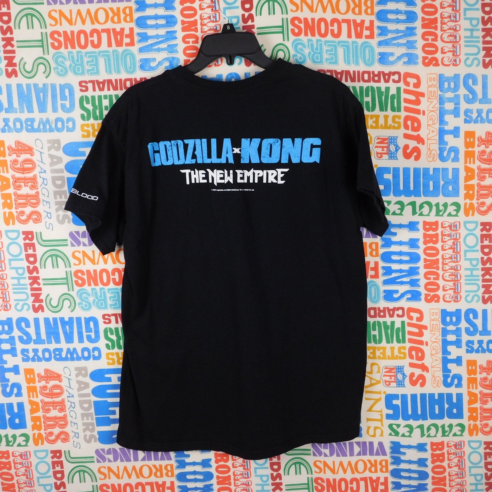 Godzilla x Kong The New Empire Red Cross T Shirt - Size L