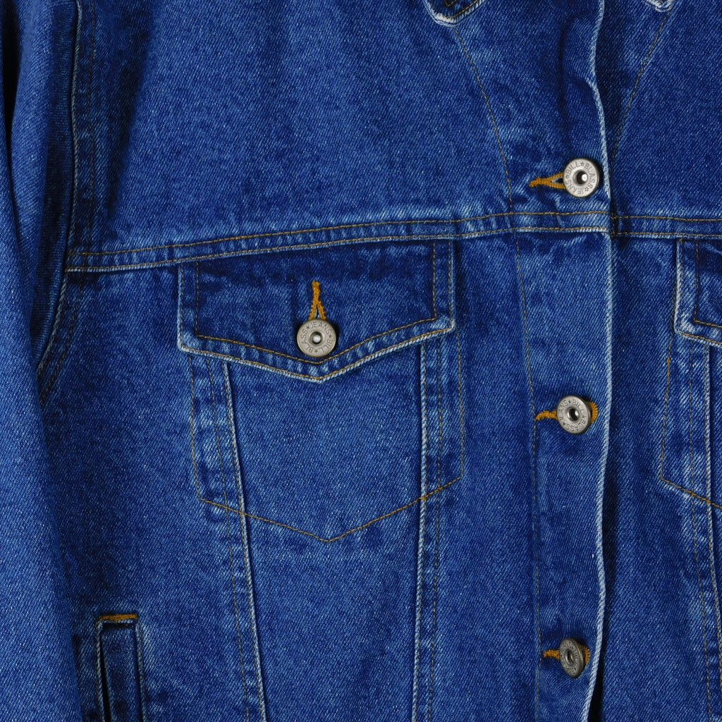 90s Bill Blass Jeans Denim Jacket - Size Petite L