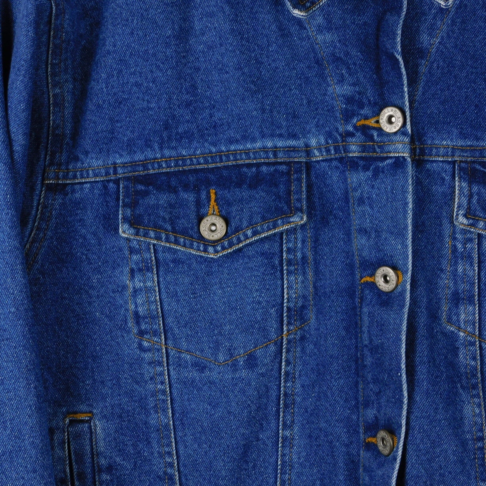 90s Bill Blass Jeans Denim Jacket - Size Petite L
