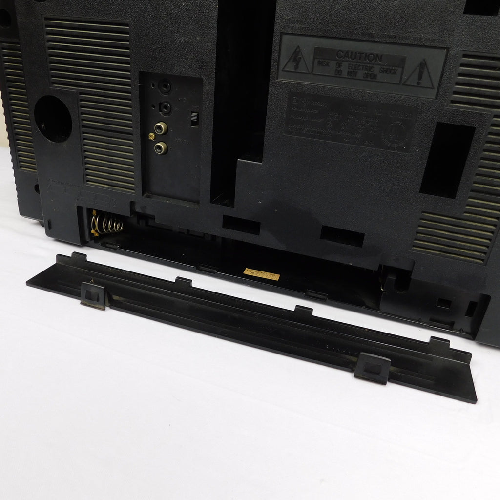 Vintage Emerson CTR960 Dual Cassette AM/FM Boombox Tested Works New Belts (See Description)