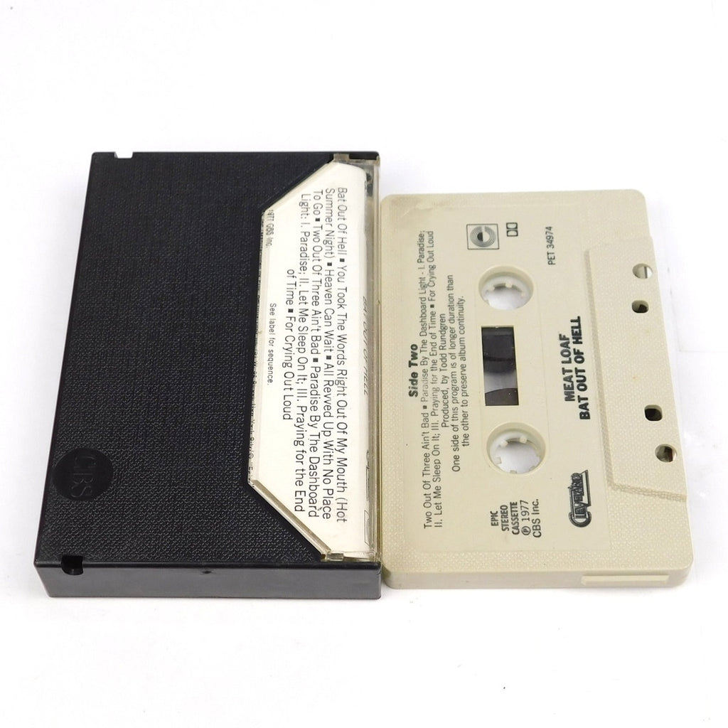 Meat Loaf Bat Out Of Hell Cassette Tested 1977 Epic PET 34974 Barcode