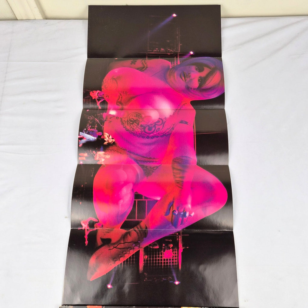 AC DC Live 2 Disc CD Set Long Box Tested w/ Poster 1992 Atco 7 92212-2
