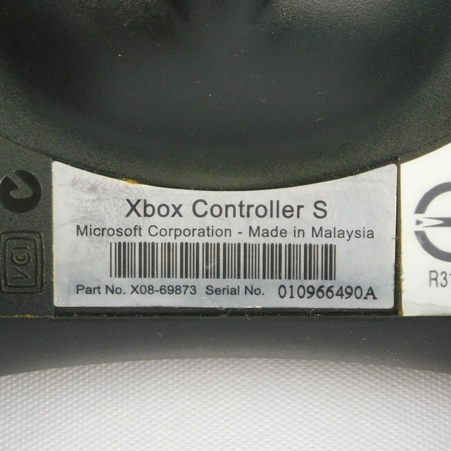 Microsoft Original Xbox Controller S Fully Tested w/ Breakaway Cable X08-69873