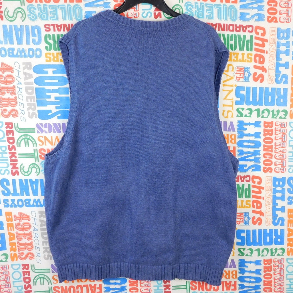 Blue LL Bean Sweater Vest - Size 2XL