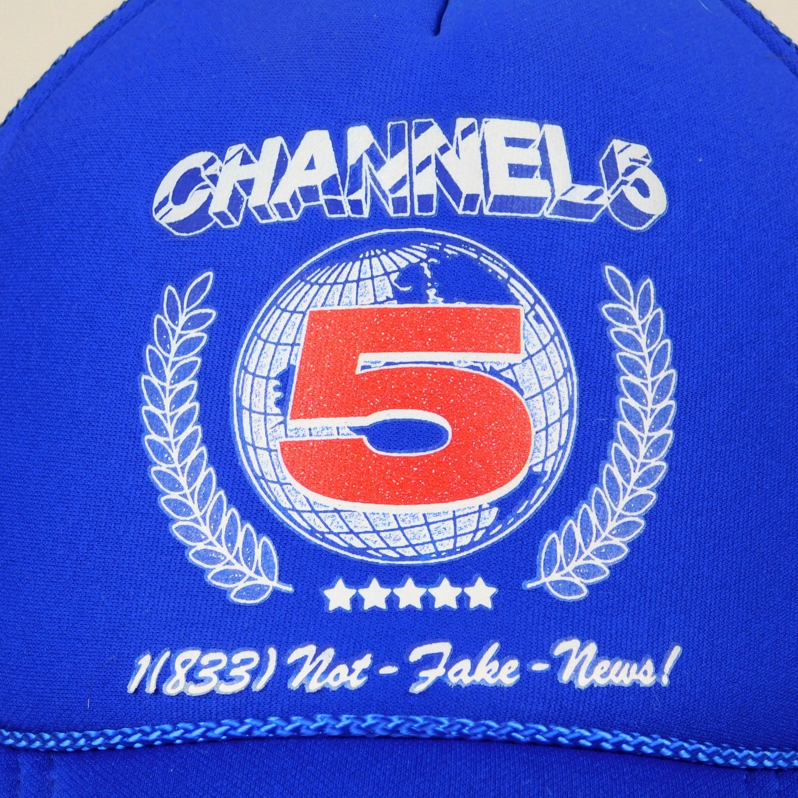 Channel 5 Not Fake News Trucker Hat - Adjustable