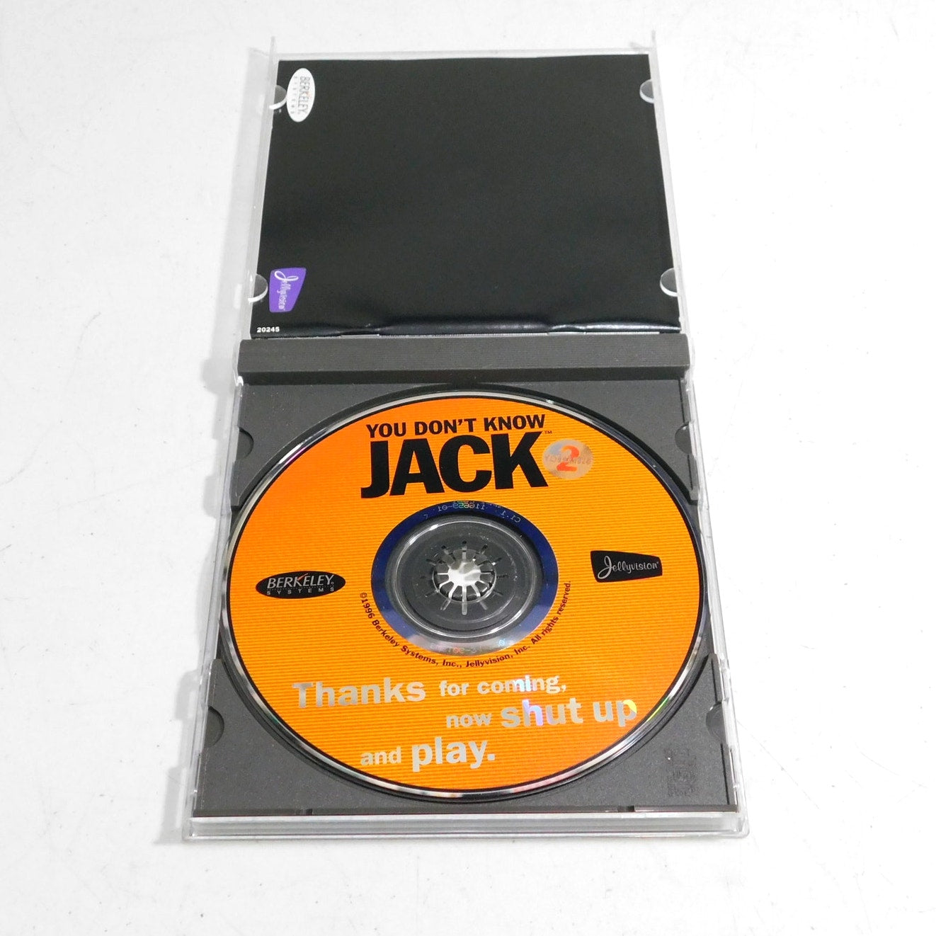 You Don't Know Jack Volume 2 PC CD ROM Tested Complete In Jewel Case 1996